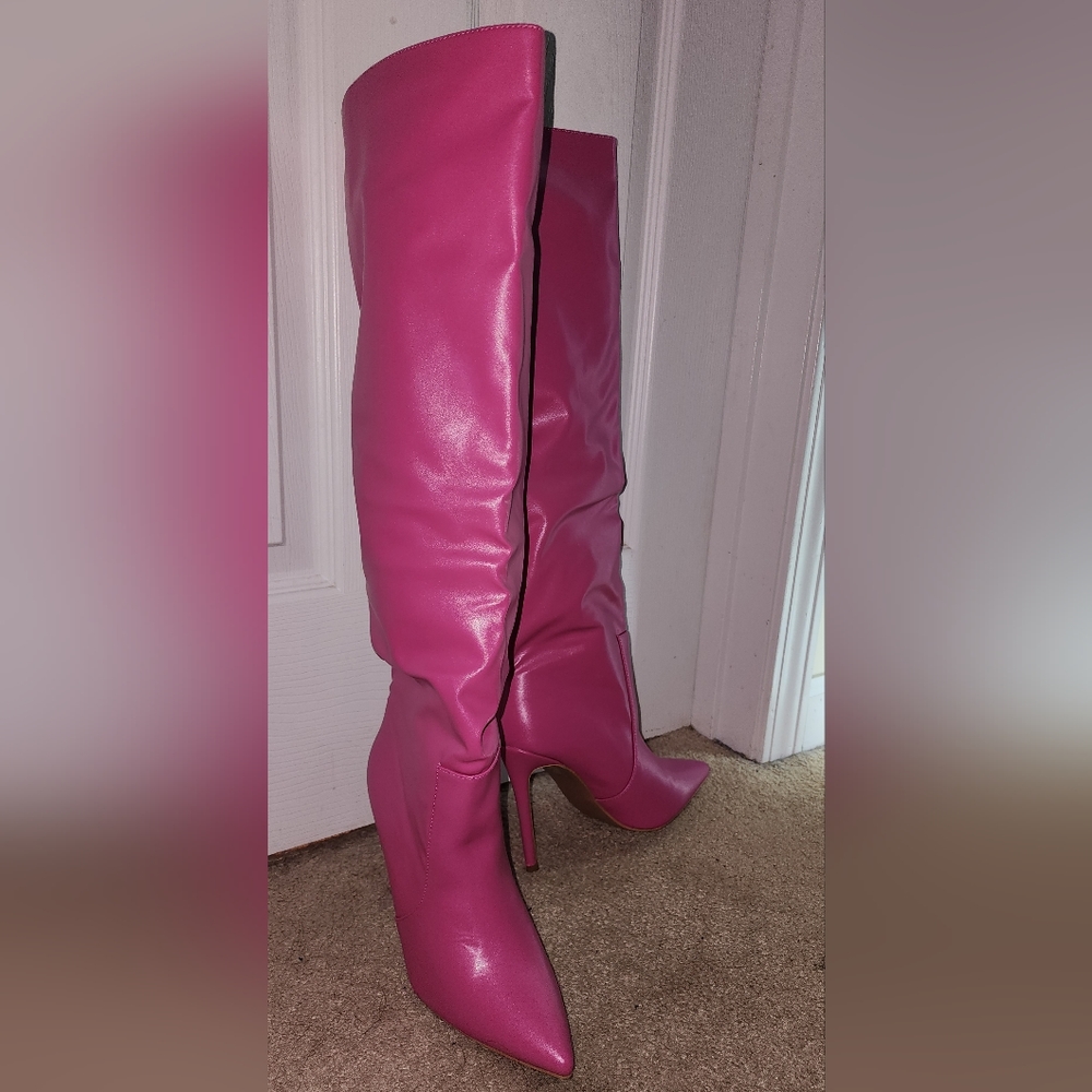 Knee high boots